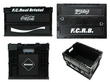 F.C.Real Bristol エフシーレアルブリストル コカ・コーラ コラボ 20SS 新品 黒 COCA-COLA FOLDABLE CONTAINER コンテナ ボックス 折りたたみ　BLACK　FCRB SOPHNET.