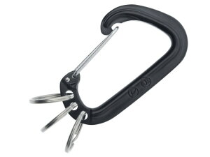 SOPHNET uniform experiment  ˥ե२ڥ 22AW  ӥ ֥å ALUMINIUM CARABINER ۥ BLACK