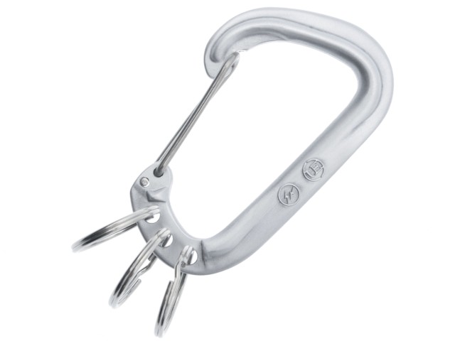 SOPHNET uniform experiment  ˥ե२ڥ 22AW  ӥ С ALUMINIUM CARABINER ۥ SILVER