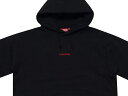 SUPREME シュプリーム 18AW 新品 黒 Trademark Hooded Sweatshirt　トレードマーク プルオーバー フーディ...