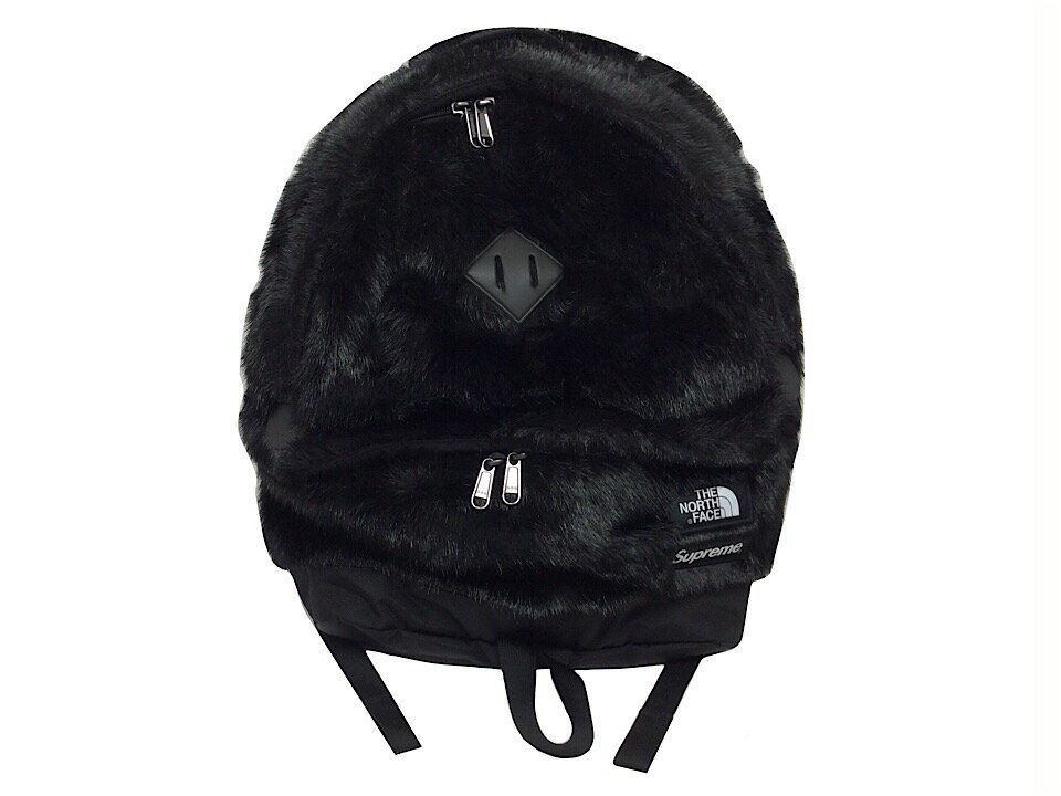 SUPREME シュプリーム ノースフェイス コラボ 20AW /FW 新品 黒 バックパック THE NORTH FACE Faux Fur Backpack BLACK フェイクファー ブラック リュックサック