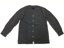 Ron Herman ロンハーマン DESCENDANT ディセンダント コラボ 店舗限定 新品 グレー シャンブレー カーディガン シャツ ROBE / CHAMRAY CARDIGAN SHIRT GRAY