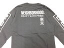 NEIGHBORHOOD ネイバーフッド 18SS 新品 グレー N.E.R.D/C-TEE.LS 長袖 Tシャツ CHARCOAL ロンT ファレル ウィリアムス