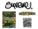 SUPREME シュプリーム 22SS 新品 Sticker Set ステッカーセット 4枚入り フリースタイル シール