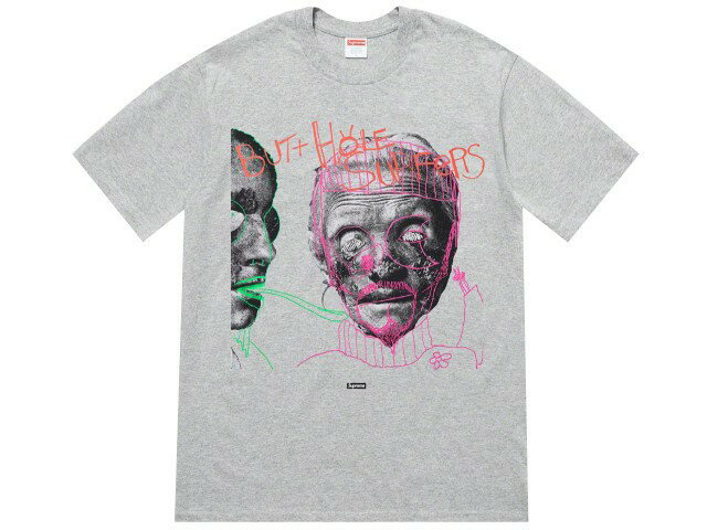 SUPREME シュプリーム トップス 21SS 新品 グレー Butthole Surfers Psychic Tee バットホール サーファーズ プリント Tシャツ HEATHER GREY