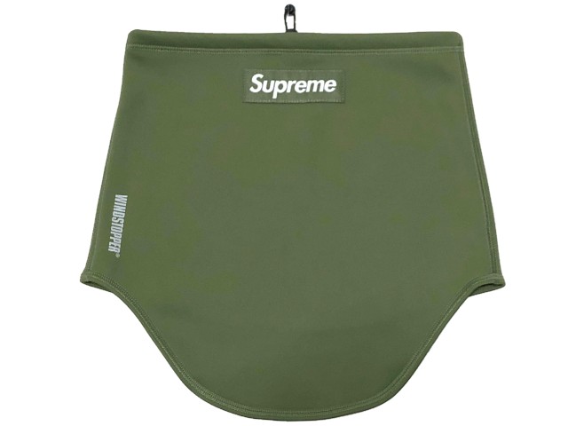 SUPREME シュプリーム 22AW / FW 新品 カーキ WINDSTOPPER Neck Gaiter ウィンドストッパー ネックゲーター ネックウォーマー フェイスマスク DARK OLIVE