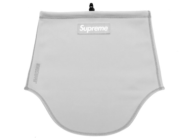 SUPREME シュプリーム 22AW / FW 新品 グレー WINDSTOPPER Neck Gaiter ウィンドストッパー ネックゲーター ネックウォーマー フェイスマスク LIGHT GREY