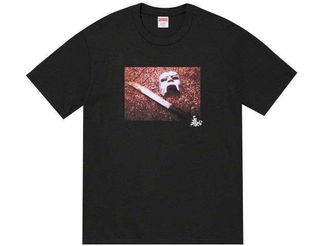 SUPREME シュプリーム 23AW 新品 黒 MF Doom Tee Tシャツ BLACK 鉄仮面