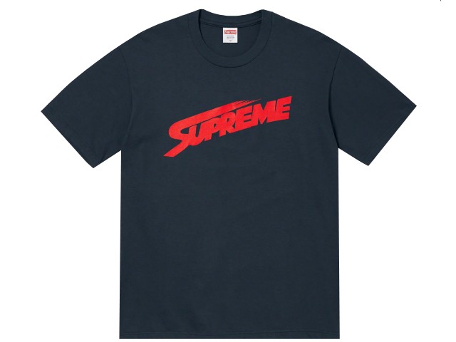 SUPREME シュプリーム トップス 23AW 新品 紺 Mont Blanc Tee モンブラン Tシャツ 西山徹 WTAPS NAVY 23FW