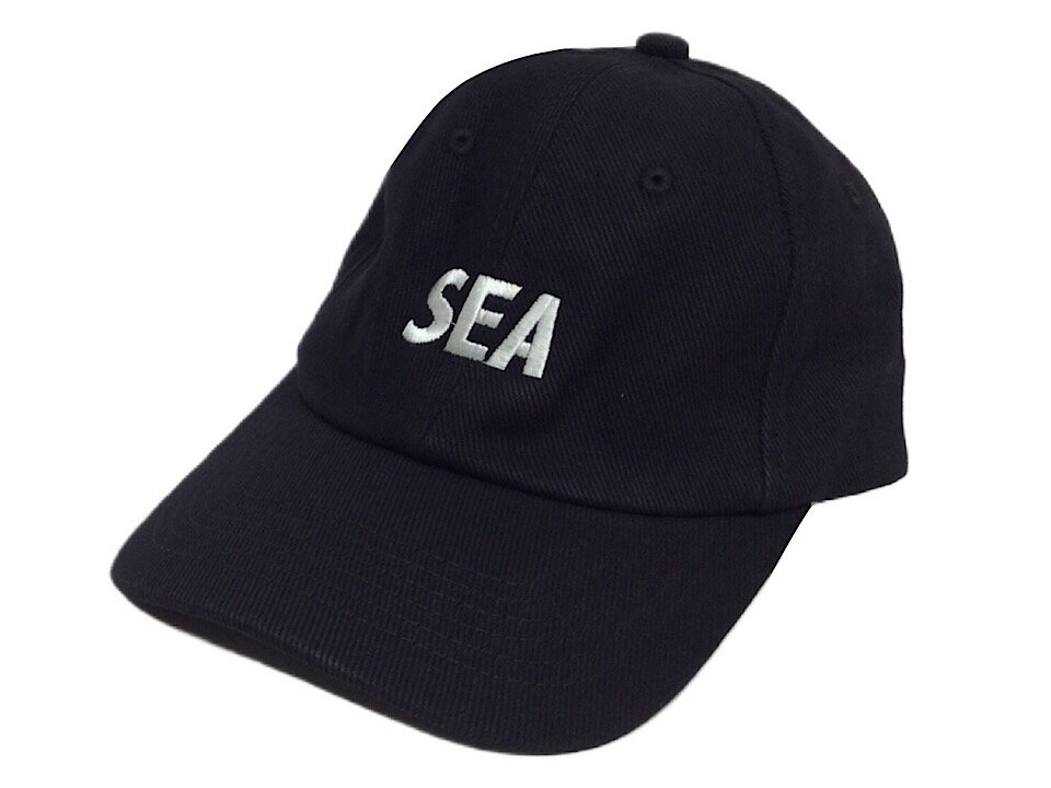 WIND AND SEA ウィンダンシー キャップ 2024 新品 黒 SEA CAP BLACK 刺繍 ロゴ