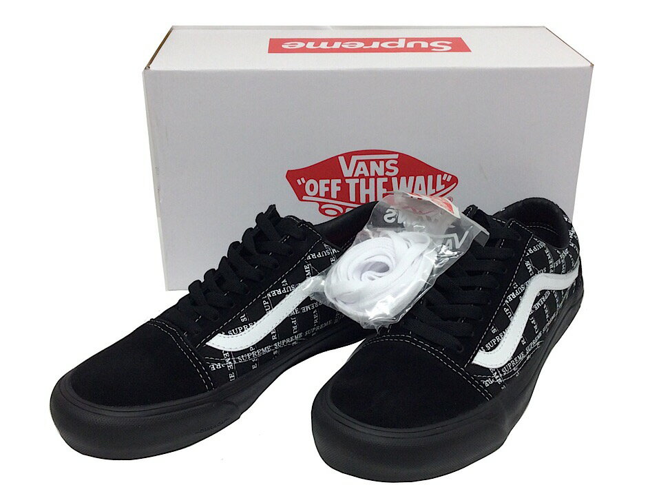 SUPREME シュプリーム VANS ヴァンズ 20AW / FW 新品 黒 Old Skool Pro オールド スクール プロ バンズ スニーカー BLACK ブラック