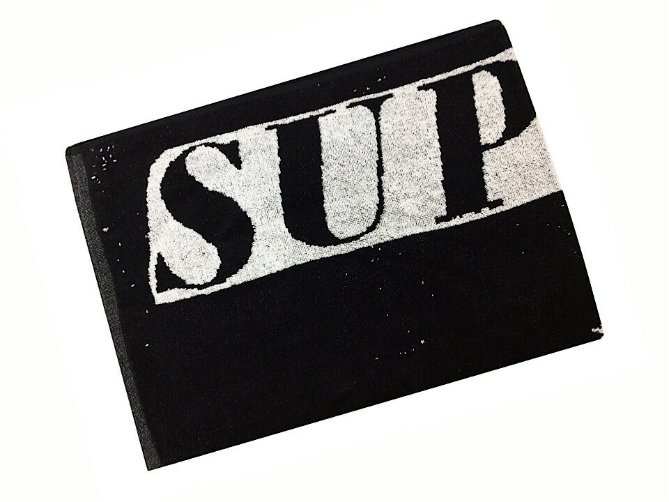 SUPREME シュプリーム 19SS 新品 黒 Bela Lugosi Towel ビーチタオル ベラ・ルゴシ ドラキュラ ロゴ BLACK