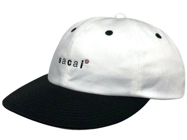 Rakuten - WTAPS ダブルタップス キャップ サカイ コラボ 25SS 新品 白黒 WTAPS x sacai Cotton Twill Cap White/Black サカイ コットンツイル キャップ ホワイト/ブラック