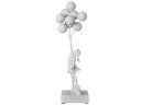 BANKSY Flying Balloons Girl MEDICOM TOY バンクシー メディコムトイ 2018 新品 flying balloon girl white (JAPAN) 280個限定 フライングバルーンガール 白 オブジェ フィギュア 人形