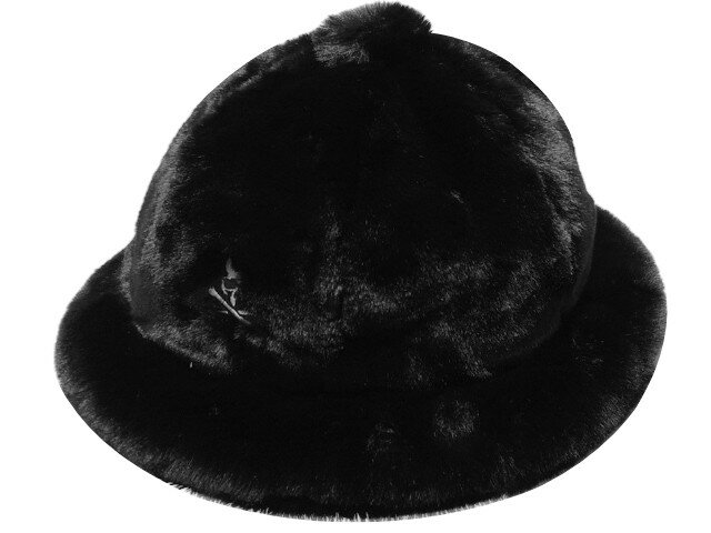 メンズ帽子, ハット mastermind JAPAN 21AW KANGOL Mastermind Faux Fur Casual BLACK 