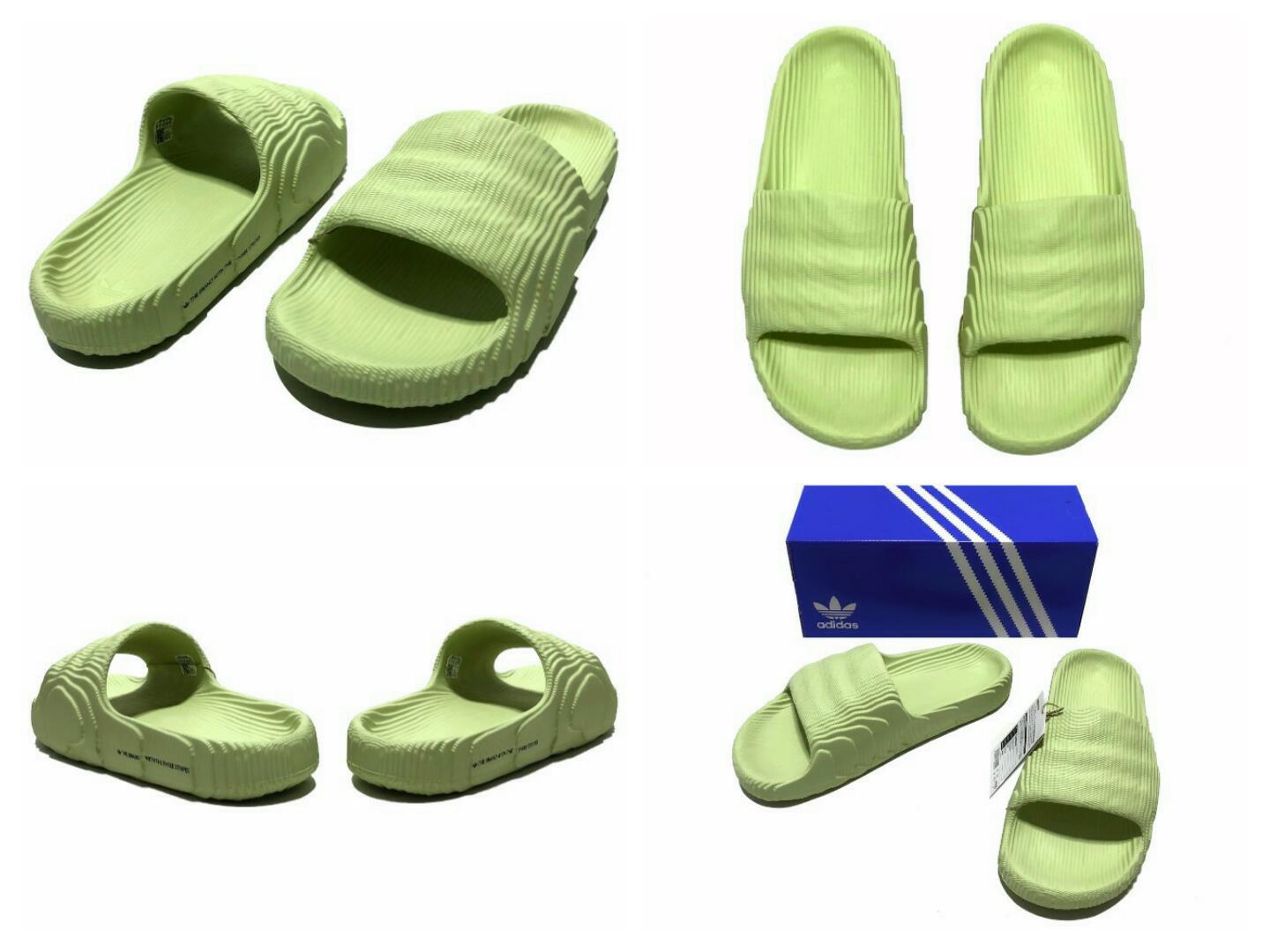 adidas ADILETTE 22 Magic Lime 22SS ���� �ޥ��å��饤�� ���ǥ����� ������� ����å� ���ǥ���å� ���꡼�� ���� GX6946