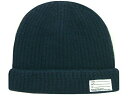 VISVIM ビズビム ヴィズヴィム 15AW 新品 紺　KNIT BEANIE　折り返し　ウール ニット帽　ダブル　NAVY