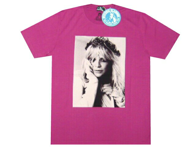 ヒステリックグラマー HYSTERIC GLAMOUR 2016 新品 CL/EVERY GIRL IN THE WORL コートニー　プリントTシャツ ピンク COURTNEY LOVE