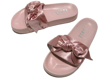 リアーナ プーマ サテン リボン サンダル 17SS 新品 ピンク FENTY PUMA RIHANNA STAIN BOW SLIDE 品番 365774 03