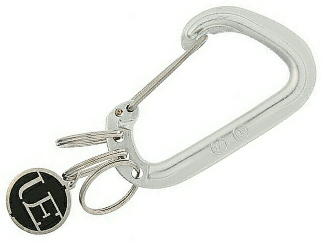 SOPHNET uniform experiment ソフ ユニフォームエクスペリメント 19SS 新品 カラビナ ALUMINIUM CARABINER キーホルダー BLACK SILVER