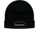 DESCENDANT ディセンダント 18AW 新品 黒 WELDER BEANIE ビーニー ニット帽 折り返し BLACK