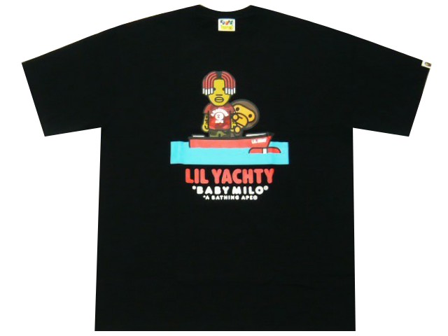 注目の A Bathing Ape Baby Milo Lil Yachty Tee ア ベイシング エイプ ベイビーマイロ リルヨッティ コラボ 19ss 新品 黒 半袖 プリント Tシャツ ヨット Black 最大30 Off Cryptotrade Primordialcongo Com 注目の A Bathing Ape Baby Milo Lil Yachty Tee ア ベイシング エイプ ベイビーマイロ リルヨッティ コラボ 19ss 新品 黒 半袖 プリント Tシャツ ヨット Black 最大30 Off Cryptotrade Primordialcongo Com
