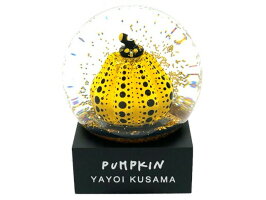草間彌生スノードームパンプキン2019新品イエローかぼちゃPUMPKINYayoiKusama置物アート
