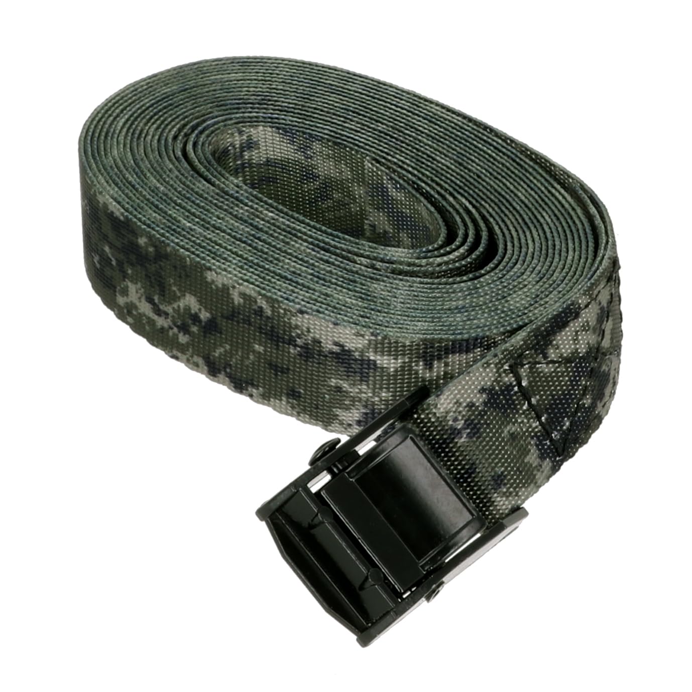 荷締めベルト 4m 幅25mm メタルバックル 迷彩柄 強靭 耐久性 荷崩れ防止 固定ベルト 荷物固定用 結束ベルト カモフラージュ