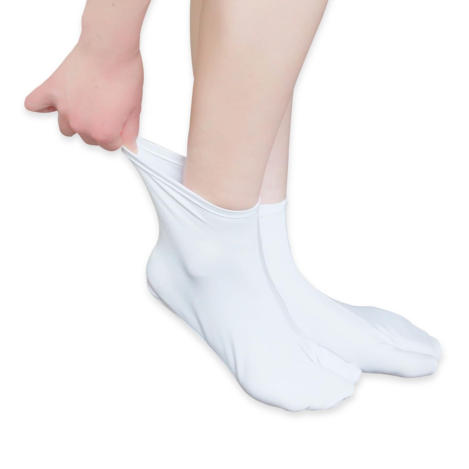 Other - [あめてまり] 足袋 ストレッチ 口ゴム式 滑り止め付き お子様から大人まで 男女兼用 ストレッチ たび レディース メンズ キッズ ジュニア 大人 子ども ソックスタイプ 白 和装 全方位伸縮 こ