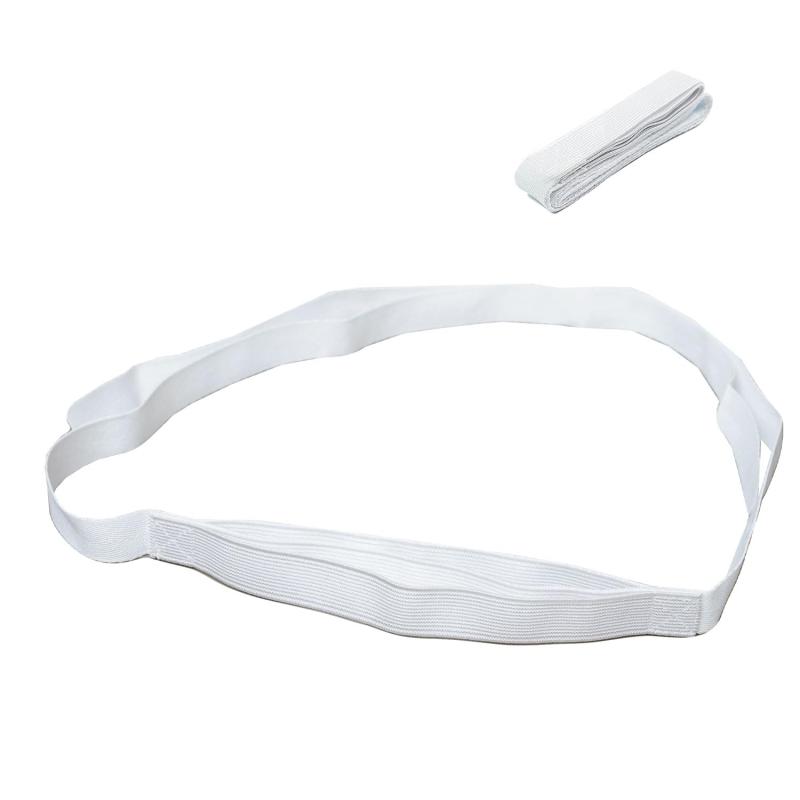 [あめてまり] 三重仮紐 1本 帯結び用 仮紐 トリプル仮紐 振袖 成人式 着付け小物 変わり結び 三重紐 ゴム 仮ひも 帯結び 七五三 浴衣 白