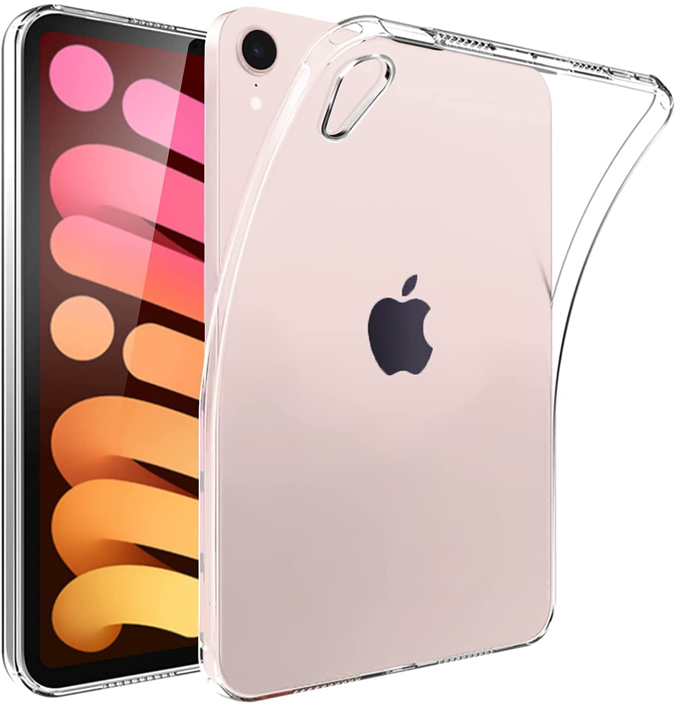 ・対応機種:iPad mini6インチタブレット ・素材:TPU ・特徴:超薄型、最軽量、耐衝撃性、防汚れ、防水性、指紋防止、滑り止め効果