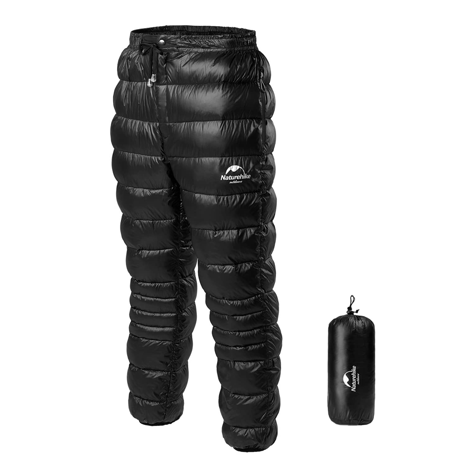 Long Pants - ダウンパンツ メンズ レディース 防寒 撥水 防風 保温 軽量 暖かい 登山 アウトドア キャンプ 冬用 ロングパンツ 収納袋付き 洗える ボトムス