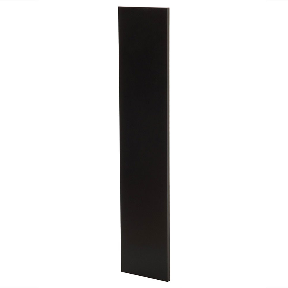 Colored decorative shelf board, 120cm wide x 30cm deep x 1.8cm thick, wooden, for DIY storage shelves, open shelves, black color, includes fixing board, 1 piece.