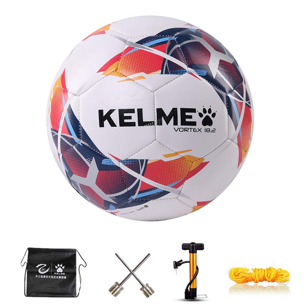 Ball - サッカーボール 5号球 耐摩耗 スポーツボール ネイビー レッド 練習用 試合用