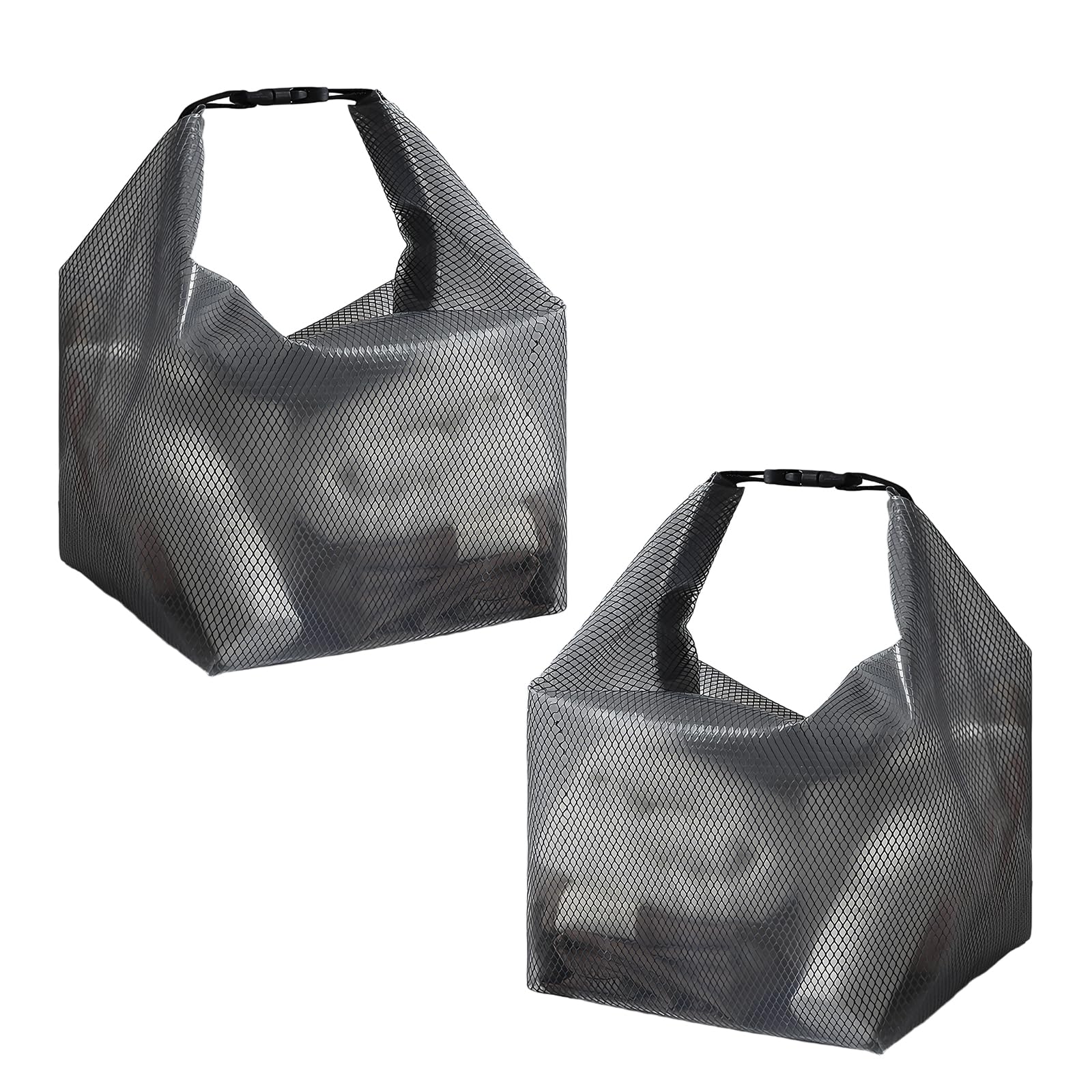 Beach Bags, Pool Bags - スパバッグ 2点セット 大小セット 防水バッグ 温泉バッグ レディース 銭湯 プールバッグ 大容量 EVA素材 ポーチ 防水ポーチ 風呂用