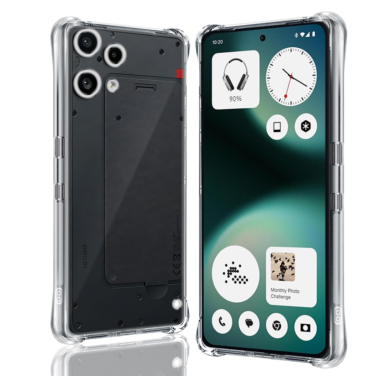 スマホケース クリア 透明 TPU 背面PC 耐衝撃 薄型 ソフト カバー 保護ケース 四隅...