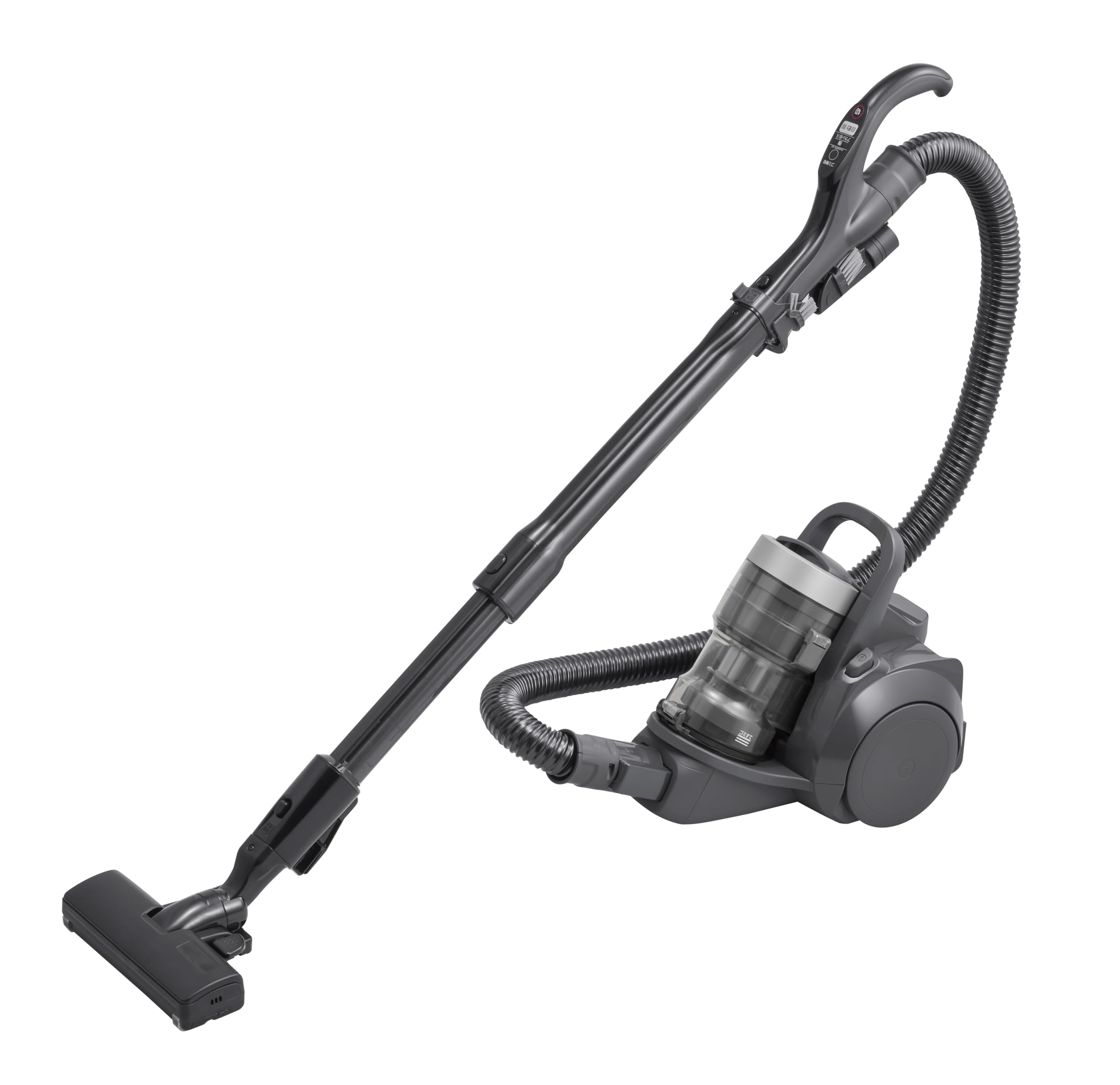 Cleaner - 掃除機 サイクロン式 軽量 抗菌 からまないブラシ クリーンセンサー搭載 ストーンブルー キャニスター型 吸引力 強力 お手入れ簡単