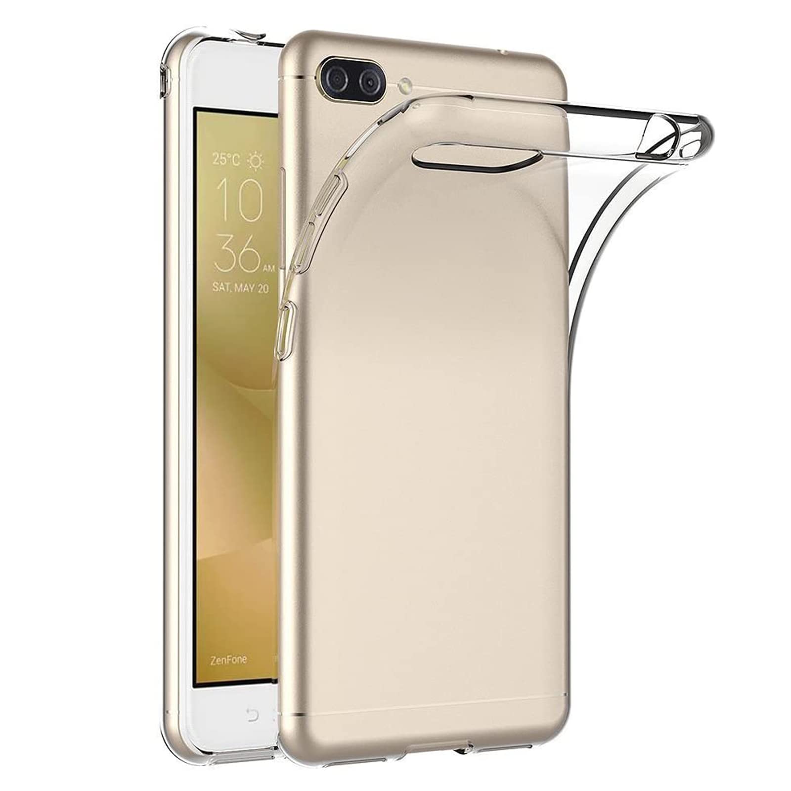 ・対応機種:Zenfone4 MAX ZC520KL ・素材:TPU ・機能:360度衝撃保護、滑り止め、防塵、分裂防止、耐衝撃