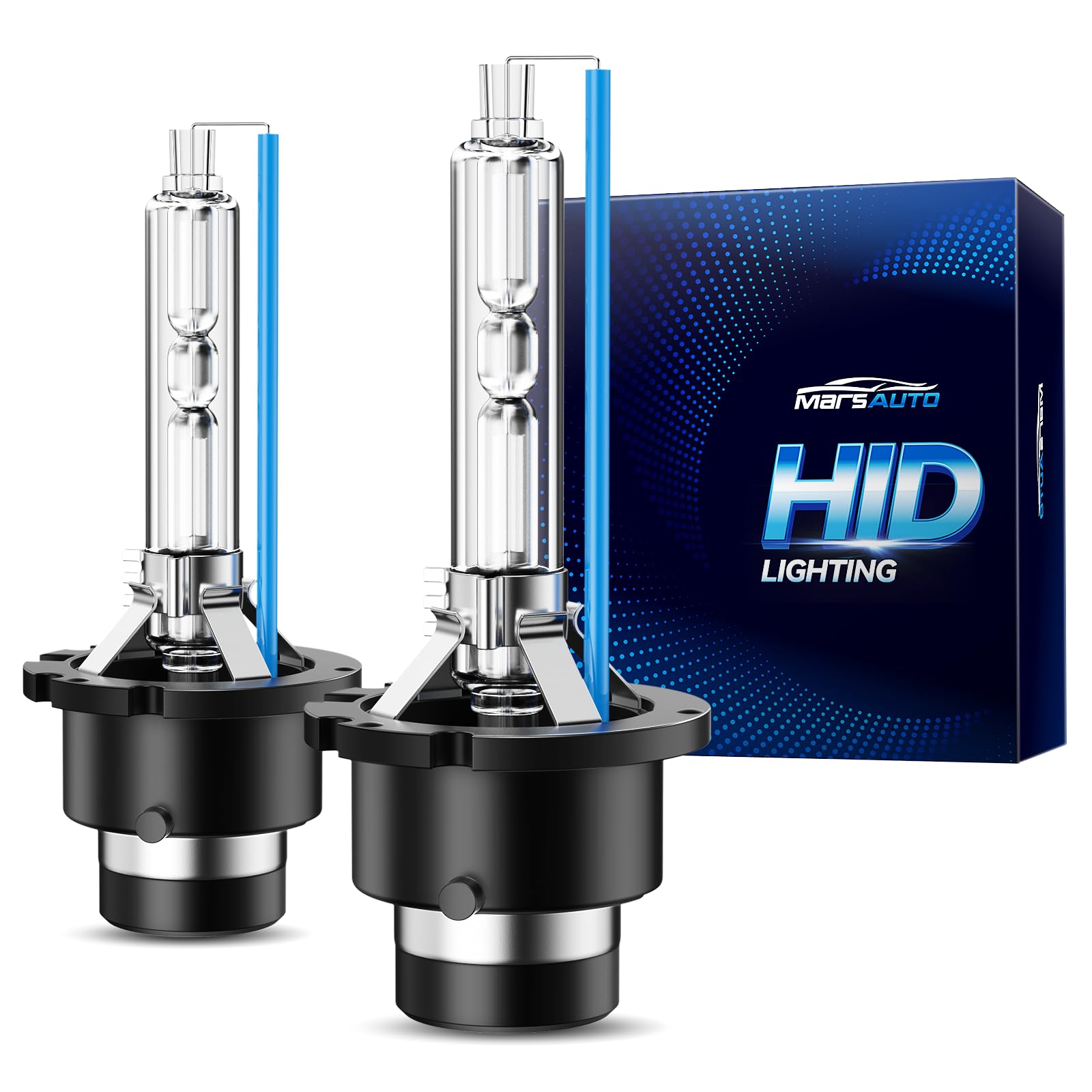 HIDバルブ 6000K 交換用 35W ヘッドライト 車検対応 ホワイト 瞬間起動 無極性 加...