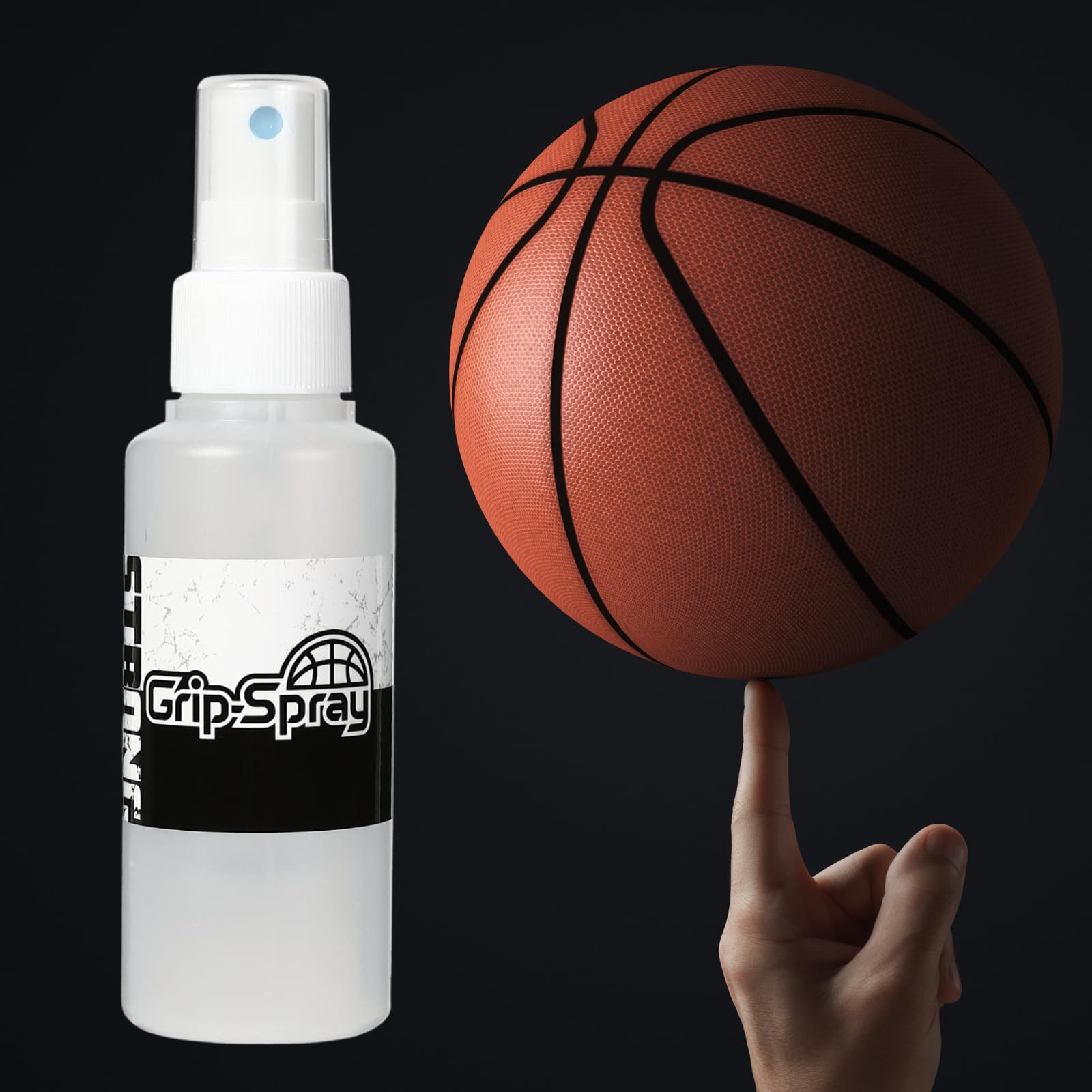 滑り止めスプレー バスケットボール用 100ml 手に塗るタイプ グリップ力向上 スプ...