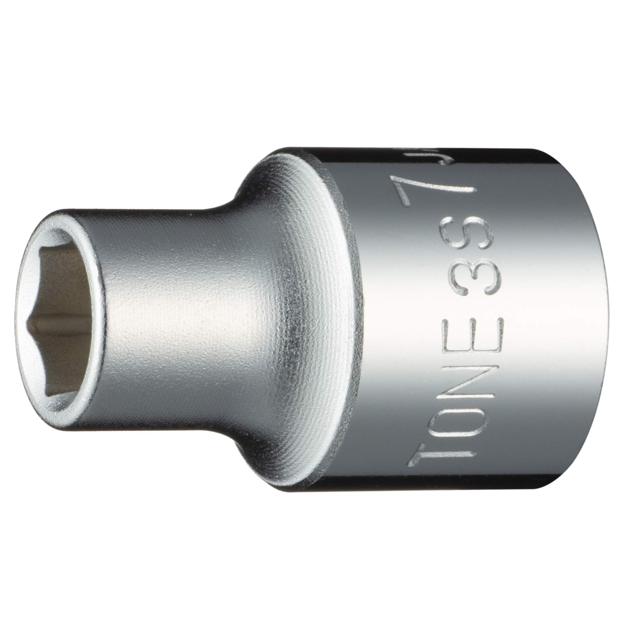 Sockets - ソケット 6角 差込角9.5mm 3/8インチ 二面幅7mm 作業工具 DIY 整備 工具 メンテナンス ツール