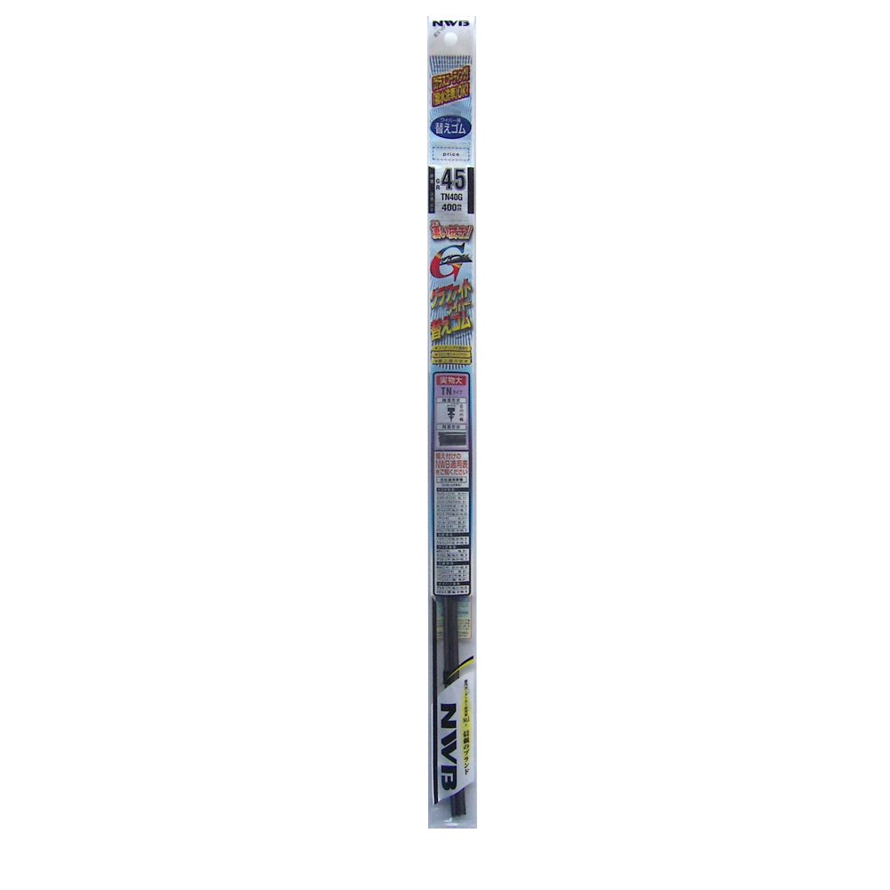 ・長さ:400mm ・幅:6mm ・呼番(品番):GR45(TN40G) ・タイプ:グラファイト ・入数:1本
