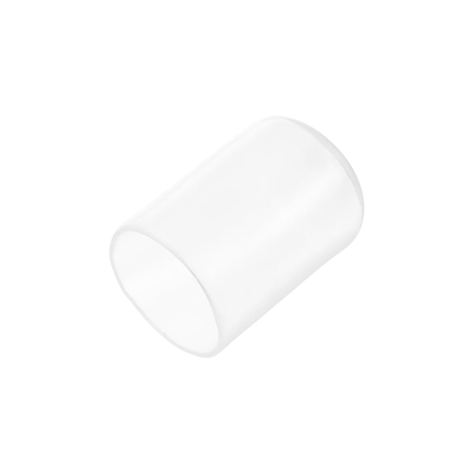Hats - エンドキャップ 20個 内径18mm ゴムキャップ PVC 丸型 端末保護 ねじプロテクター パイプ用 カバー クリア 軟質素材 家具保護