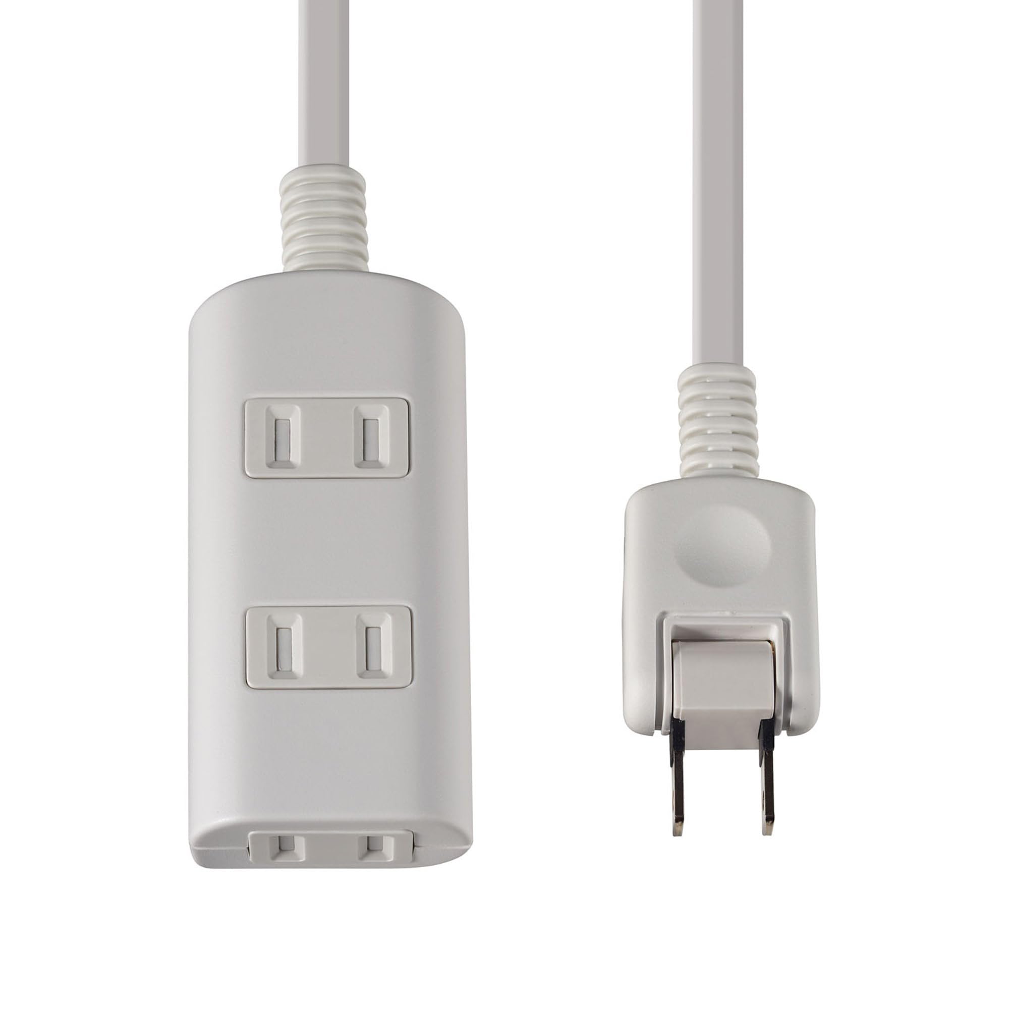 電源タップ 延長コード 5m 3個口 扉付 ホワイト コンセント 延長ケーブル 節電 安全シャッター付 配線コード 125V