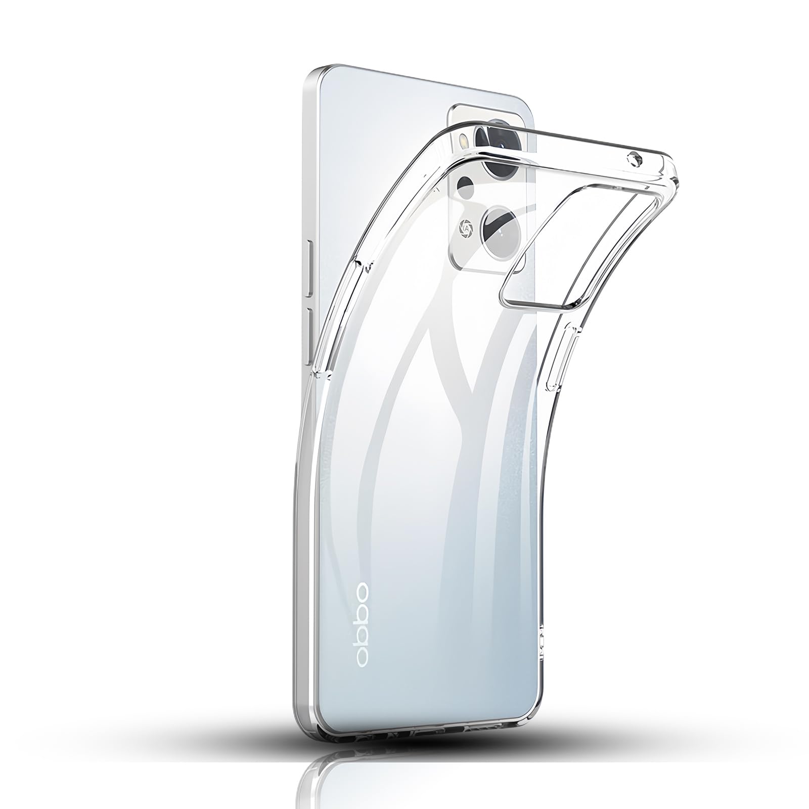 ・対応機種:OPPO Reno9 A / OPPO Reno7 A (OPG04) ・素材:TPU ・厚さ:約1.2mm ・機能:ワイヤレス充電対応、衝撃吸収、防指紋、ストラップホール付き、カメラレンズ保護設計
