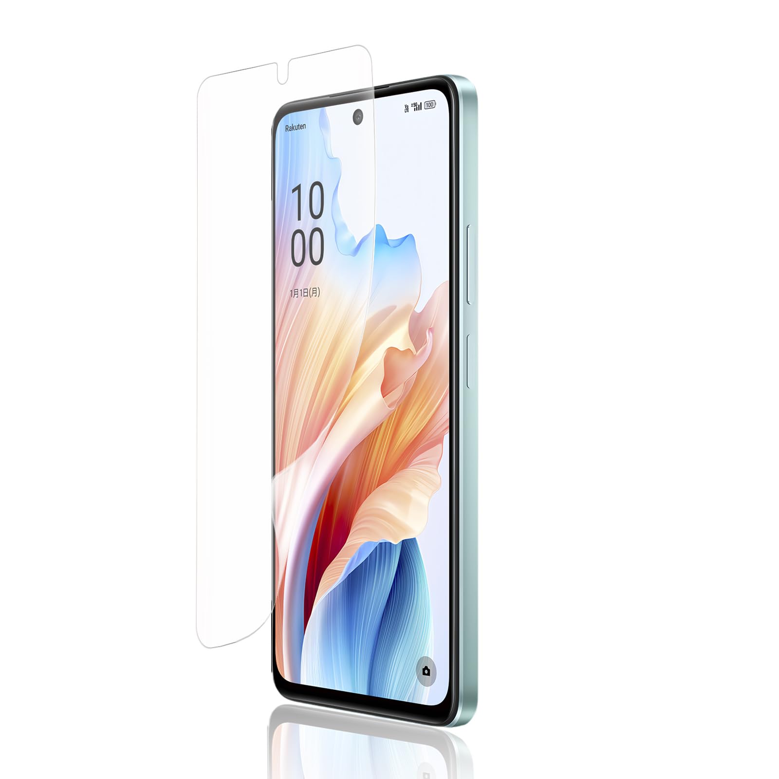 スマホ保護フィルム 全面保護 TPU アンチグレア 液晶保護フィルム 3D設計 指紋認証対応 指紋防止 気泡防止 衝撃吸収 ガイド枠付き 貼り付け簡単 ケース干渉しない