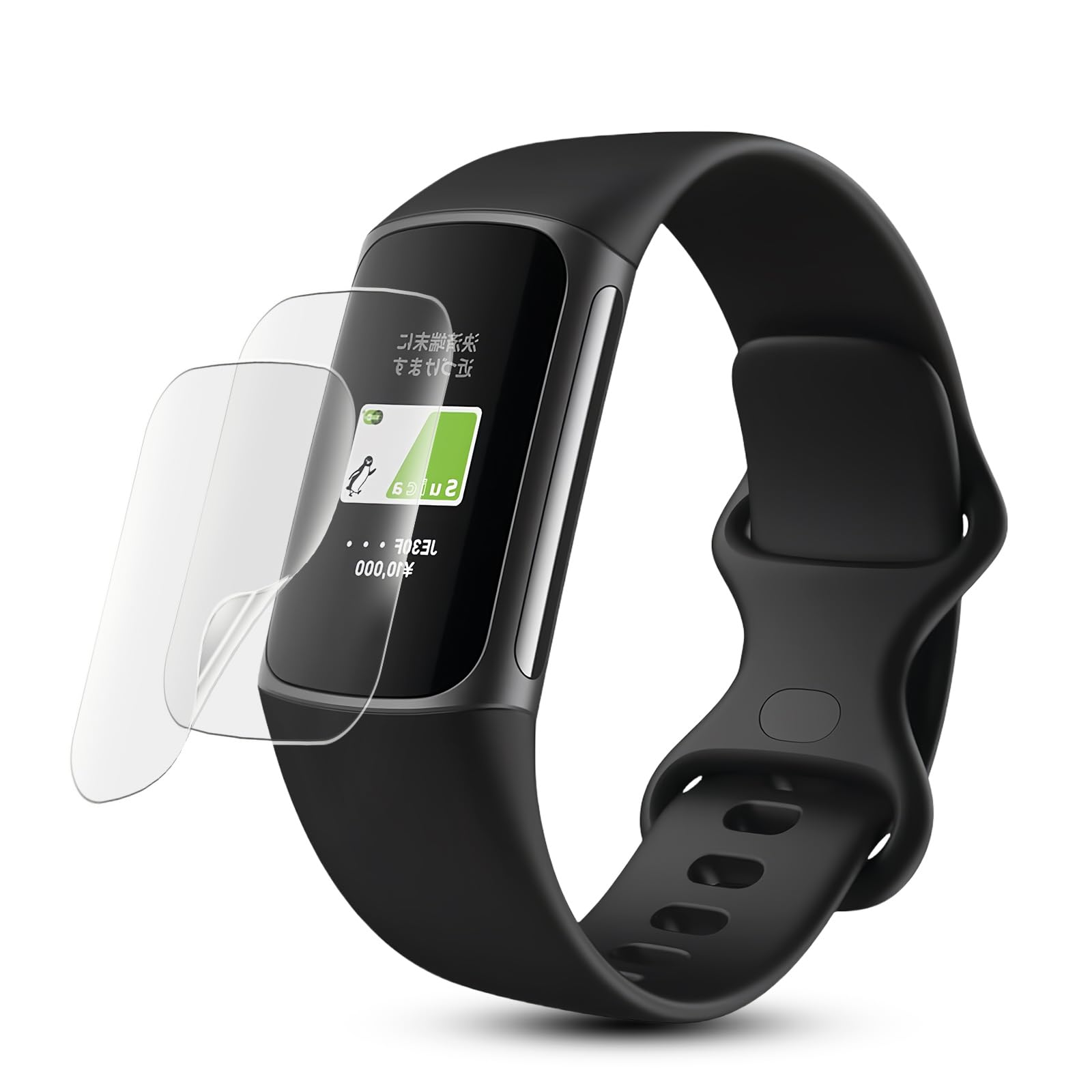 ・対応機種:Fitbit Charge5 / Fitbit Charge6 ・セット内容:フィルム2枚 ・素材:TPU ・機能:アンチグレア、自己修復、気泡防止、指紋防止、反射低減、スクラッチ防止、高感度タッチ操作、自己吸着、高光透過率