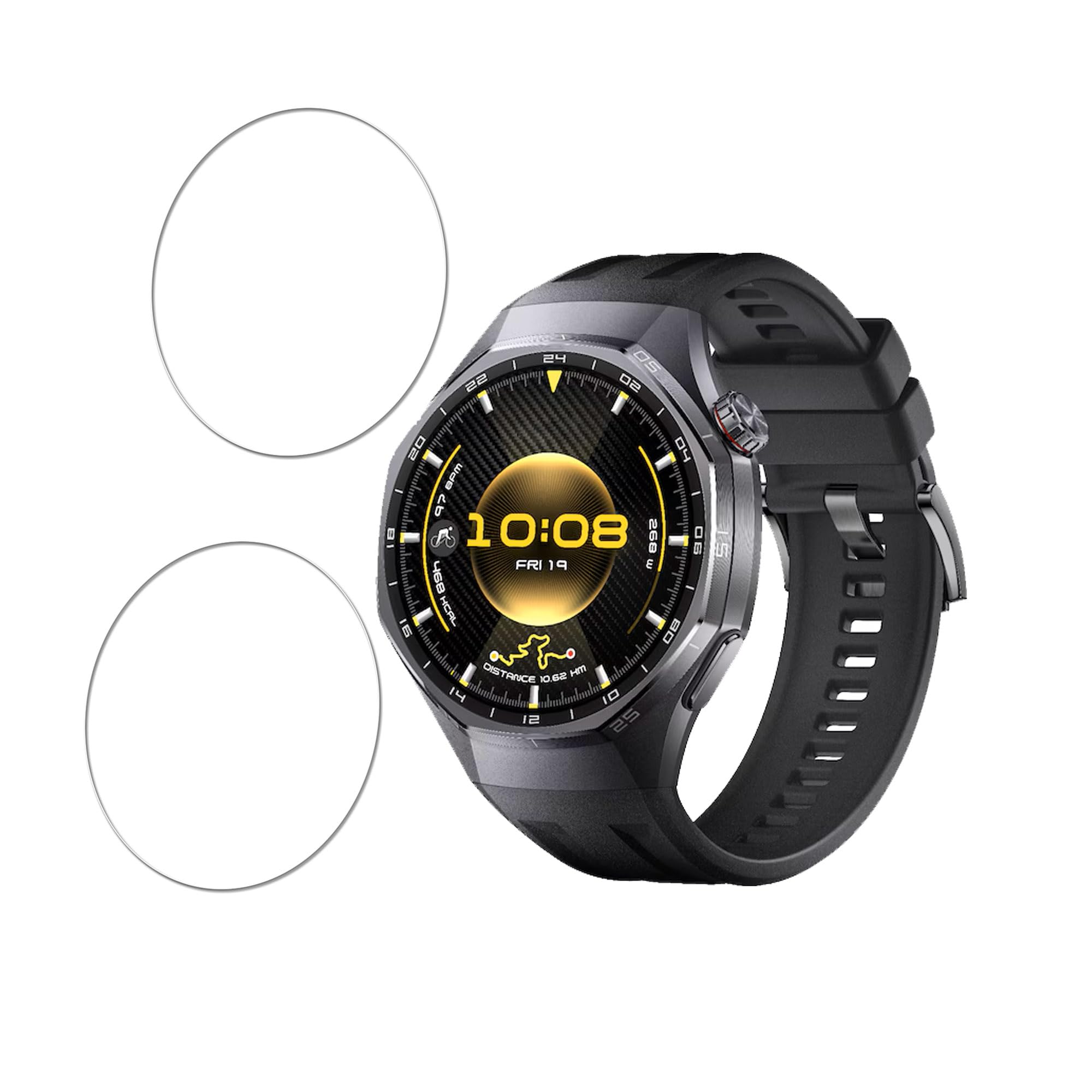 スマートウォッチ用 液晶保護フィルム 46mm 強化ガラス 2枚セット 硬度9H 高透過率...