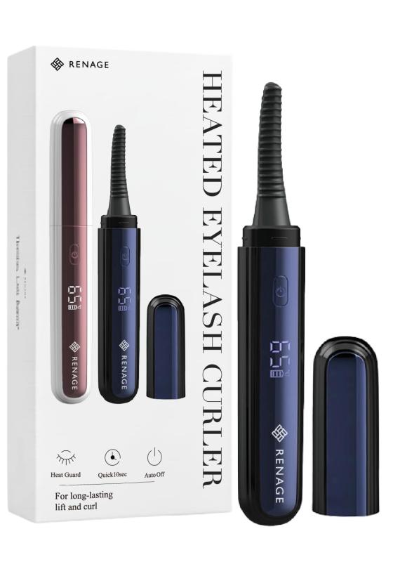 RENAGE ホットビューラー まつ毛カーラー まつ毛 ビューラー アイラッシュカーラー USB充電式 ホットカーラー まつげ 睫毛 フェイスケア