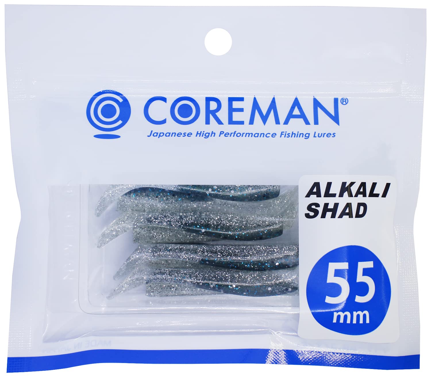 シーバス用ワーム 55mm シャッドテール ソフトルアー イナッコカラー ルアー フィッシング 釣り具 2インチクラス